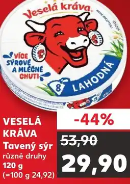 Kaufland VESELÁ KRÁVA Tavený sýr nabídka