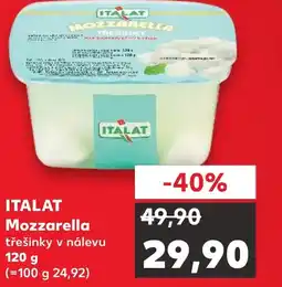 Kaufland ITALAT Mozzarella nabídka