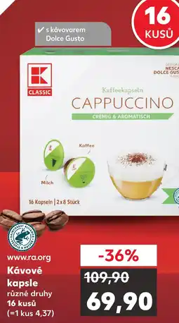 Kaufland Κάνονέ kapsle nabídka