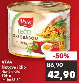 Kaufland VIVA Hotové jídlo nabídka