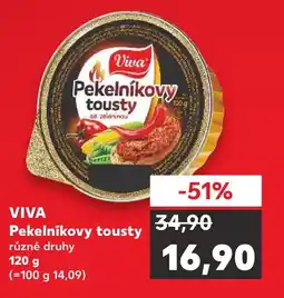 Kaufland VIVA Pekelníkovy tousty nabídka