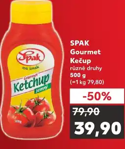 Kaufland SPAK Gourmet Kečup nabídka