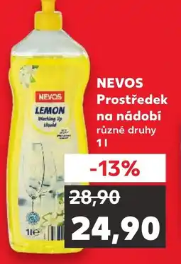 Kaufland NEVOS Prostředek na nádobí nabídka