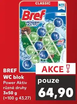 Kaufland BREF WC blok nabídka