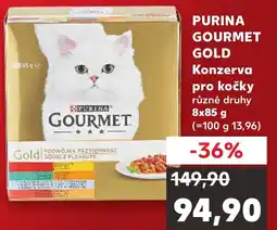Kaufland PURINA GOURMET GOLD Konzerva pro kočky nabídka