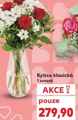 Kaufland Kytice klasická nabídka