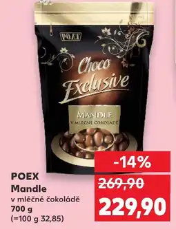 Kaufland POEX Mandle nabídka