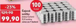 Kaufland Čajové svíčky nabídka