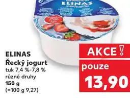 Kaufland ELINAS Řecký jogurt nabídka