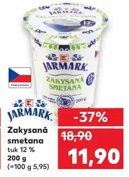 Kaufland Zakysaná smetana tuk 12 % nabídka