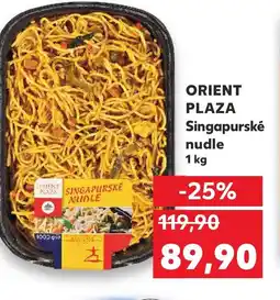 Kaufland ORIENT PLAZA Singapurské nudle nabídka