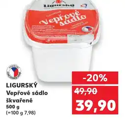 Kaufland LIGURSKÝ Vepřové sádlo škvařené nabídka