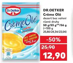 Kaufland DR.OETKER Crème Olé nabídka