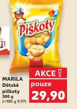 Kaufland MARILA Dětské piškoty nabídka