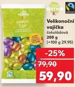 Kaufland Velikonoční vajíčka nabídka
