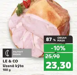 Kaufland LE & CO Uzená kýta nabídka