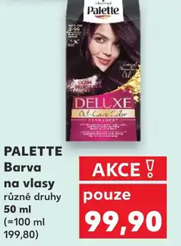 Kaufland PALETTE Barva na vlasy nabídka
