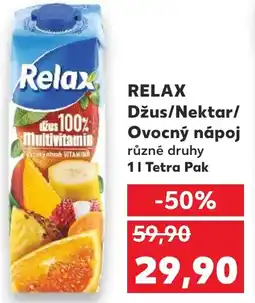 Kaufland RELAX Džus/Nektar/ Ovocný nápoj nabídka