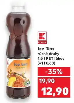 Kaufland Ice Tea nabídka