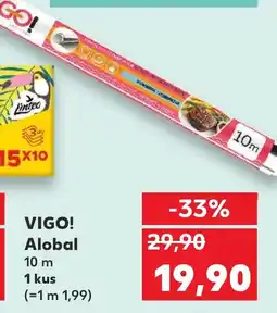 Kaufland VIGO! Alobal 10 m nabídka
