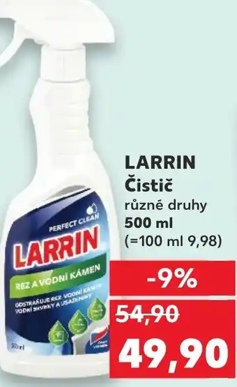 Kaufland LARRIN Čistič nabídka