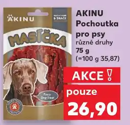 Kaufland AKINU Pochoutka pro psy nabídka