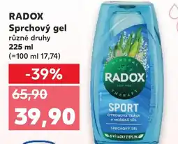Kaufland RADOX Sprchový gel nabídka