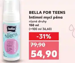 Kaufland BELLA FOR TEENS Intimní mycí pěna nabídka