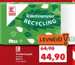 Kaufland Toaletní papír nabídka