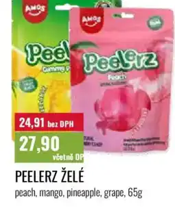 Ratio Peelerz želé nabídka