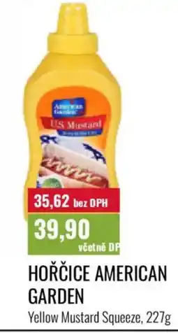 Ratio Hořčice american garden nabídka
