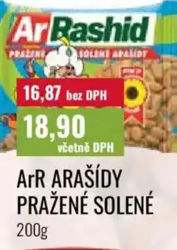 Ratio Arr arašídy pražené solené nabídka