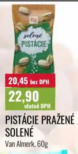 Ratio Pistácie pražené solené nabídka