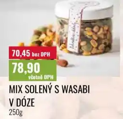 Ratio Mix solený s wasabi v dóze nabídka