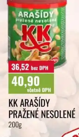 Ratio KK arašídy pražené nesolené nabídka