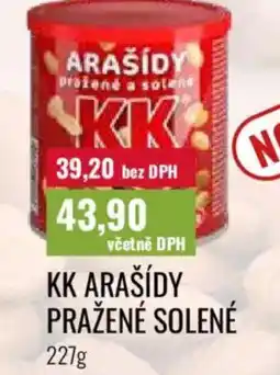 Ratio KK arašídy pražené solené nabídka