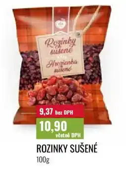 Ratio Rozinky sušené nabídka