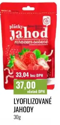 Ratio Lyofilizované jahody nabídka