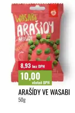 Ratio Arašídy ve wasabi nabídka