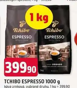 Trefa TCHIBO ESPRESSO 1000 g káva zrnková nabídka