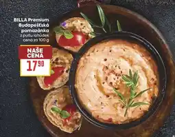 Billa BILLA Premium Budapešťská pomazánka z pultu lahůdek cena za nabídka