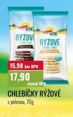 Ratio Chlebíčky rýžové nabídka