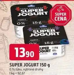 Trefa SUPER JOGURT 150 g 0% tuku nabídka