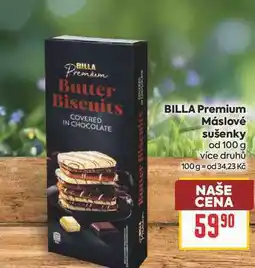 Billa BILLA Premium Máslové sušenky od nabídka
