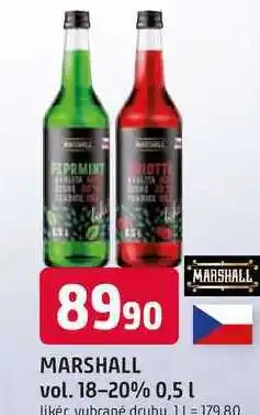 Trefa MARSHALL vol. 18-20% nabídka