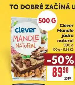 Billa Clever Mandle jádra natural nabídka