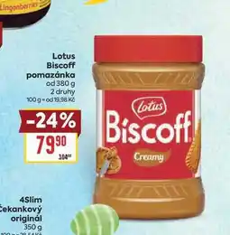 Billa Lotus Biscoff pomazánka od nabídka
