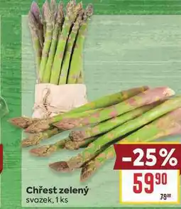 Billa Chřest zelený 1ks nabídka