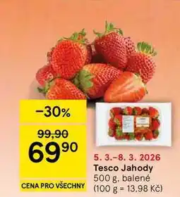 Tesco Tesco Jahody nabídka