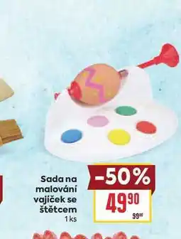 Billa Sada na malování vajíček se štětcem 1ks nabídka